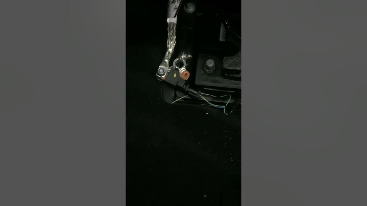2014 Range Rover battery location - YouTube