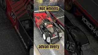 Pick A Fave! Hot Wheels Advan Livery 🟥⬛️ #hotwheels #shortsfeed