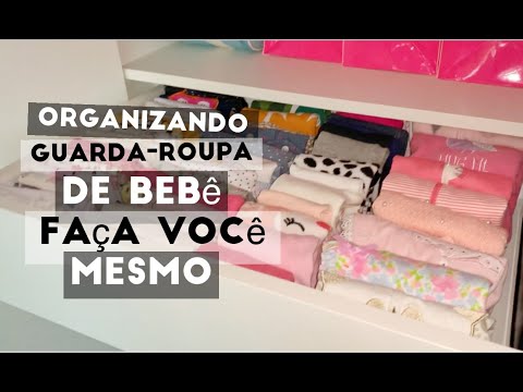 ORGANIZAÇÃO GUARDA-ROUPA DE BEBÊ