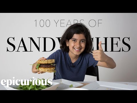 Kids Try 100 Years of Sandwiches from 1900 to 2000