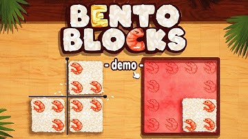 LET’S MAKE A PERFECT BENTO! ► Bento Blocks [DEMO] | No Commentary Showcase