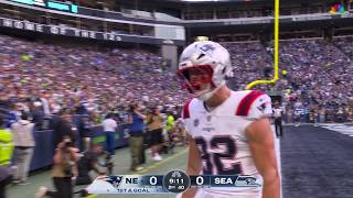 Eli Raridon anota el primer touchdown de la temporada 2026 de la NFL