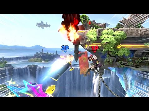 まだ誰も知らない”崖下”設置ギガファイア【スマブラSP/ルフレ】