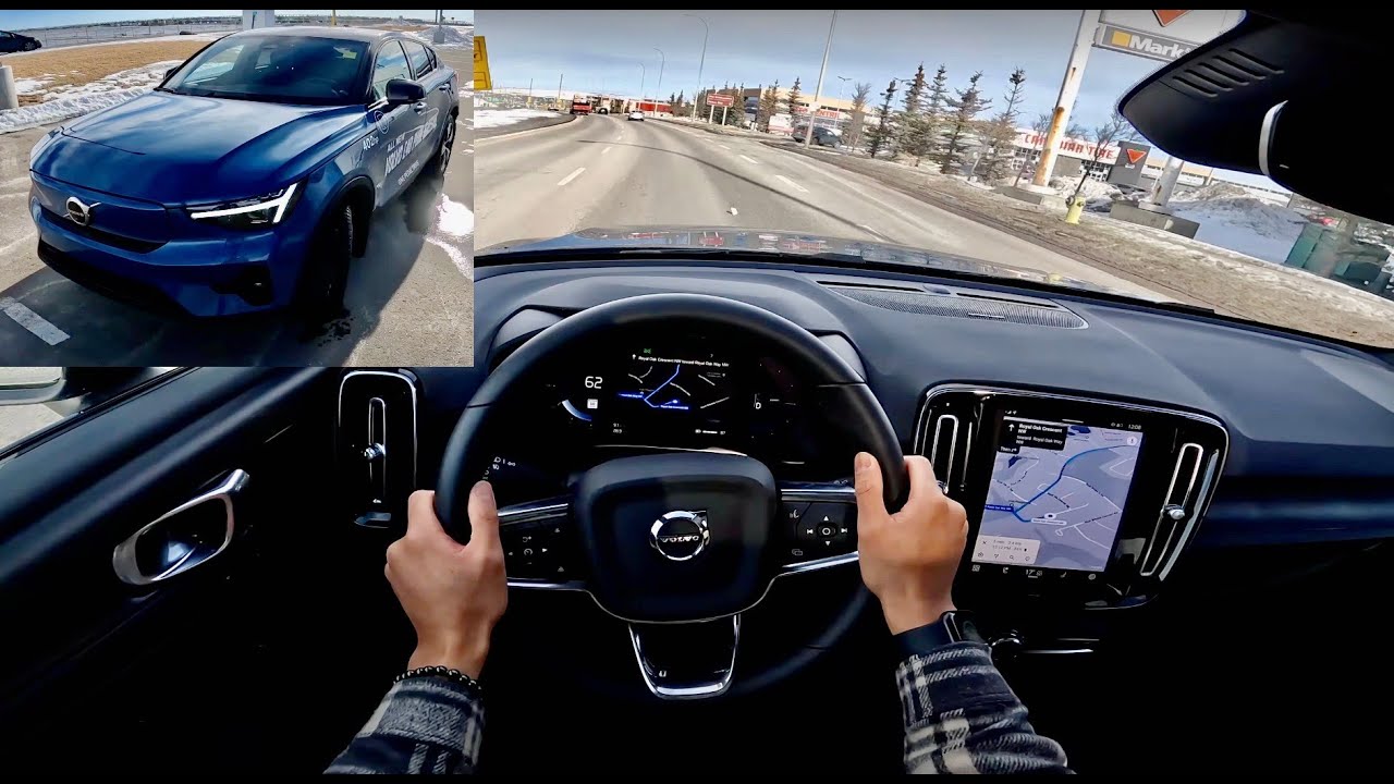 2023 Volvo C40 Recharge TWIN Pure Electric - POV Test Drive 3D Audio