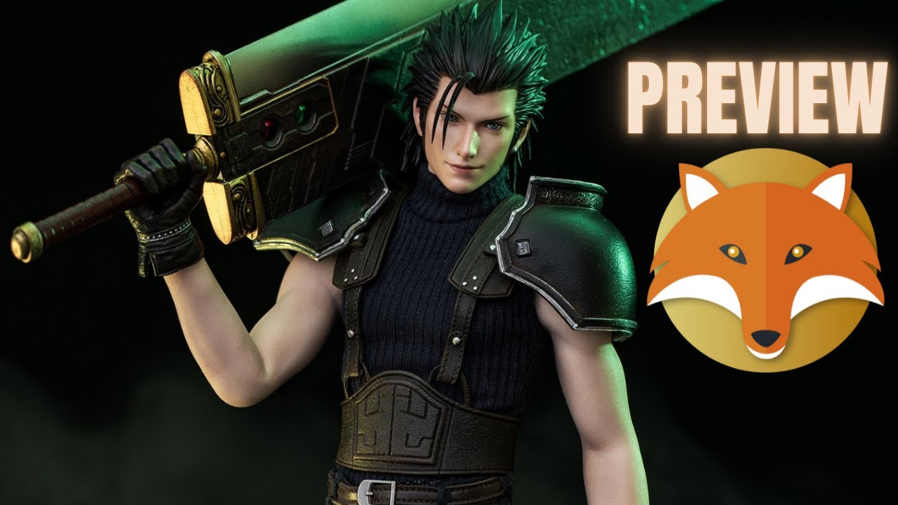 Zack Fair Final Fantasy VII Remake GameToys 1/6 | Preview - YouTube