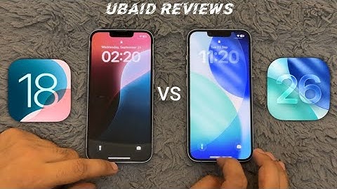 iOS 18 vs iOS 26 – Shocking Differences You Must See!
