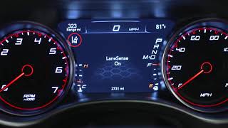 LaneSense-Lane departure warning light on 2018 Dodge Charger