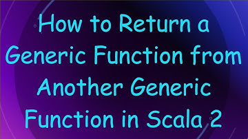How to Return a Generic Function from Another Generic Function in Scala 2