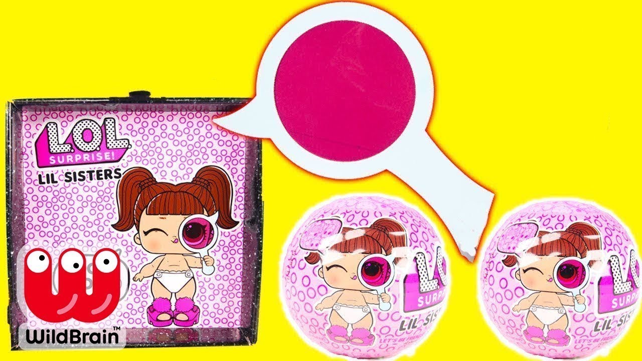 LOL Eye Spy Challenge!  Find the NEW LOL Surprise Lil Sisters Lil Luxe
