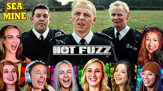 TOP 'Sea Mine' Reactions! Hot Fuzz (2007) Movie Reaction *First time Watching*