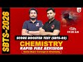 🔴LIVE NEET 2026 CHEMISTRY | RAPID FIRE REVISION | SCORE BOOSTER TEST (SBTS-02) | NEW LIGHT #neet_26