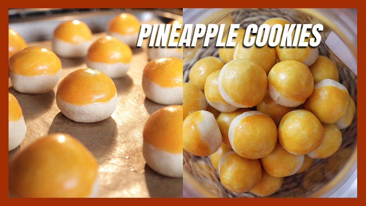 Печенье с ананасами *Тающее во рту печенье. Вы можете хранить их неделями!