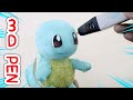 EPIC 3D PEN ART CHALLENGE!! Pokemon