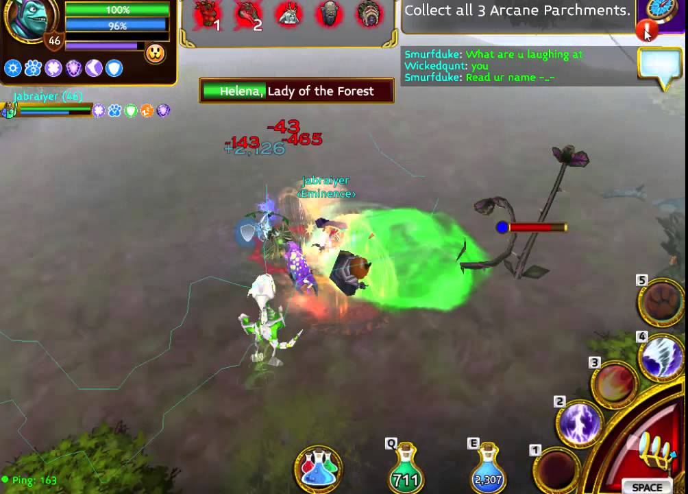 Arcane Legends - Ursoth 2015! - Battle vs Helena, Lady of the forest