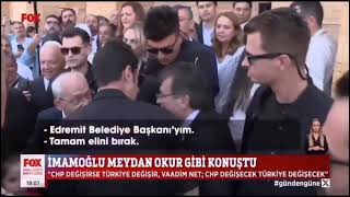 Kılıçdaroğlunun Korumaları Belediye Başkanı Selman Hasan Arslanı Tartakladı 