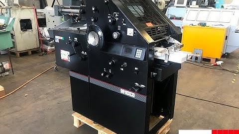 cheap AB Dick 9910 XCD single color offset printing machine for sale   Gab Supplies Ltd   1998