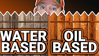 Water Based vs Oil Based Fence Stain  Which Is Better For Fence Staining?