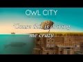 Owl city  dementia lyrics