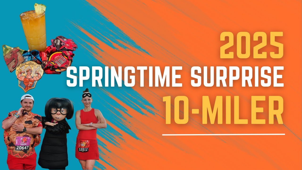 2025 Springtime Surprise 10-Miler at Walt Disney World | runDisney Race Recap
