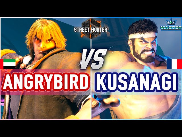 SF6 🔥 Angrybird (Ken) vs Kusanagi (Ryu) 🔥 SF6 High Level Gameplay class=