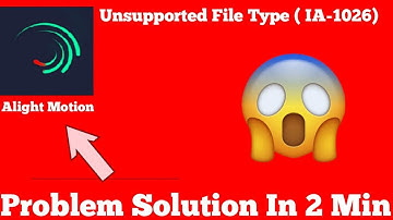 How to Fix Preset Not Working File Format Is Incorrect || Unsupported file type (IA-1026) | Hindi