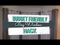 Budget Friendly Bay Window Hack!