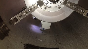 Video assisted suction robot for inner pipe vacuum cleaning applications