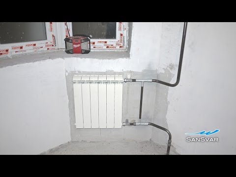 Замена радиаторов отопления зимой