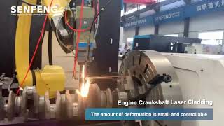 Laser Cladding Machine Test Samples - Crankshaft repair