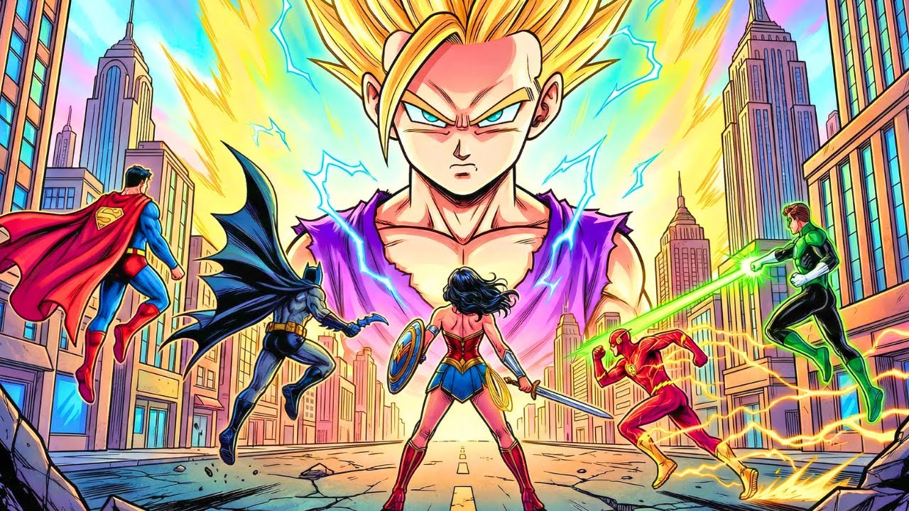 What If GOHAN Arrived In DC Universe?