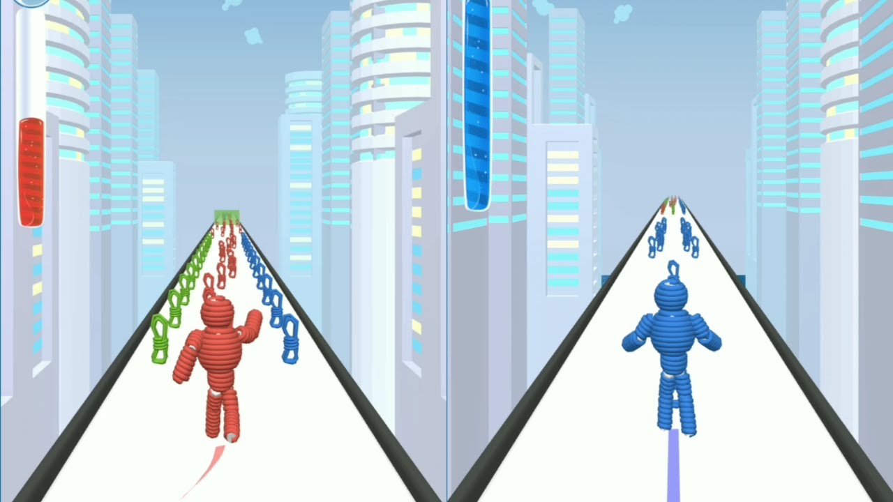 Rope Man Run 2022 All Levels Gameplay Part-1 Walkthrough Android iOS (levels 1-10) Big Update