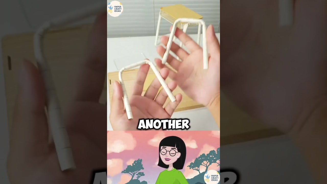 Мы превратили старые обрезки бумаги в нечто действительно крутое! | Мини-верстак! 🔥 