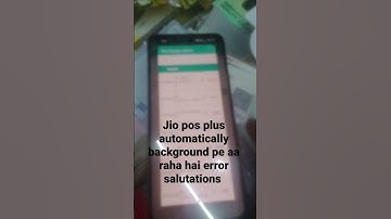 Jio pos plus automatic back problem #jio #jioposplus #techwithvivekgolu #2025inshort