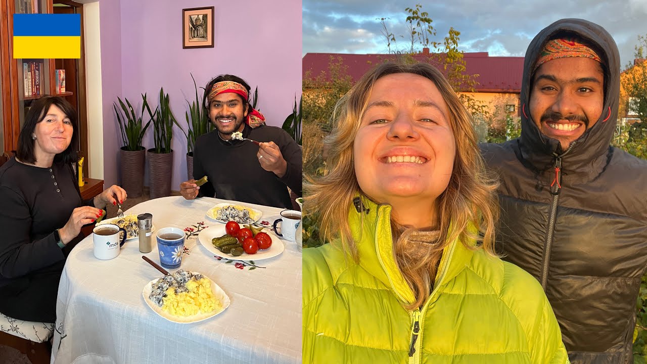 🇺🇦 ഉക്രൈനിലെ യുദ്ധവേളയിലെ ഗ്രാമ ജീവിതം / Ukraine village life