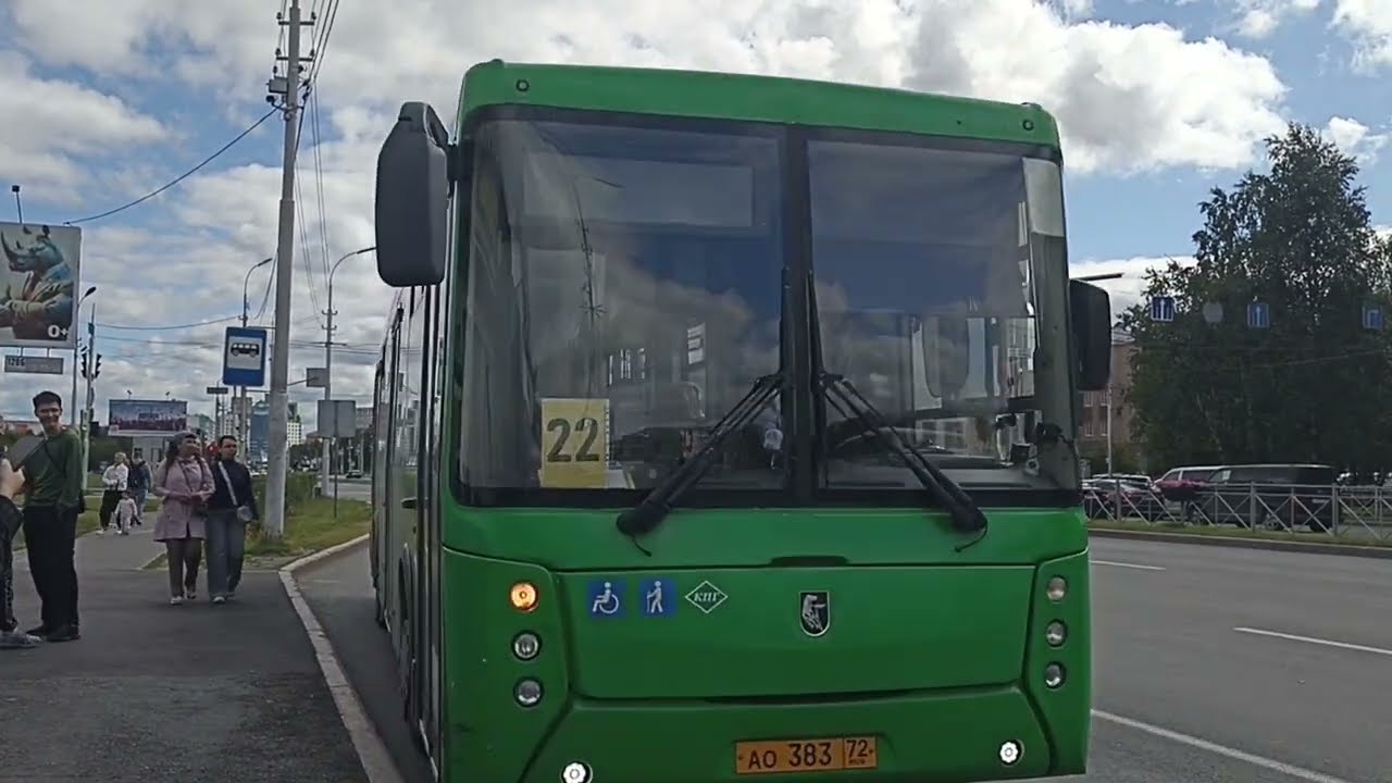 НефАЗ-5299-30-51 || АО 383 72 || 22 маршрут || г. Сургут || 