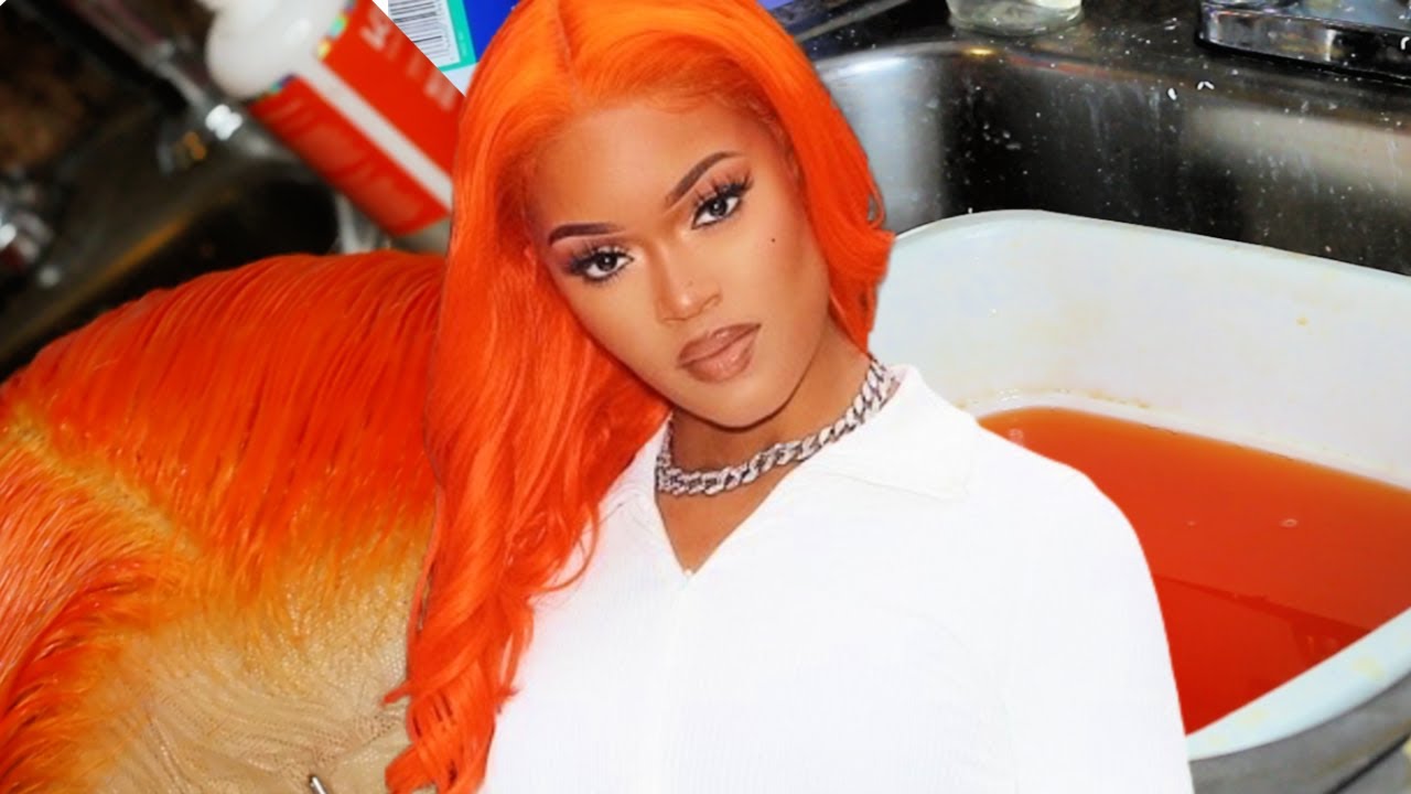 How to Dye Your Hair Orange and Black at Home - wide 7
