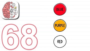Brain Test Level 68 Walkthrough