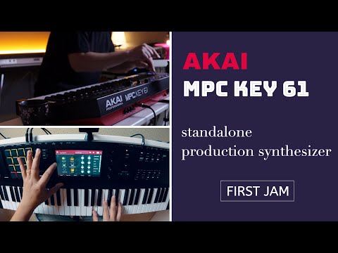 Akai MPC Key 61 Standalone Production Synthesizer Keyboard | FIRST JAM