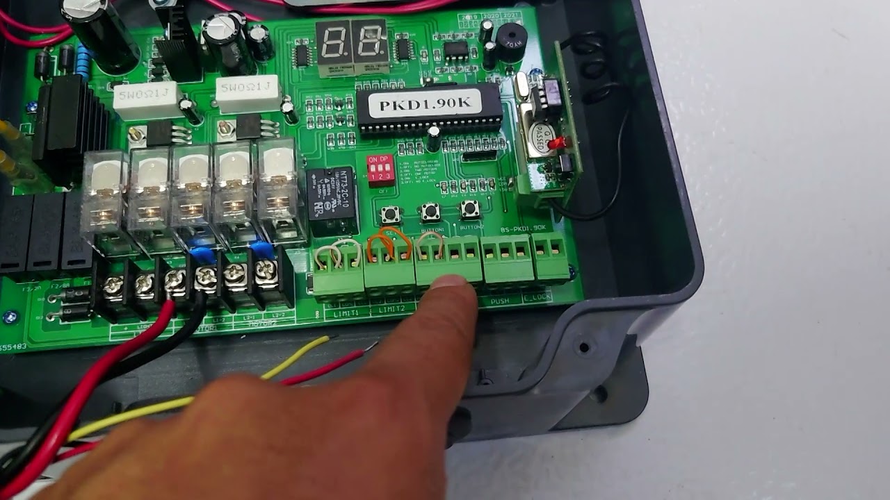 Swing Gate | ວິທີຕໍ່ສາຍມໍເຕີບານສະວິງ PKD1.90K / PKD2.3K | BN Trading