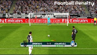 Juventus vs atalanta | penalty shootout pes 2017 gameplay pc