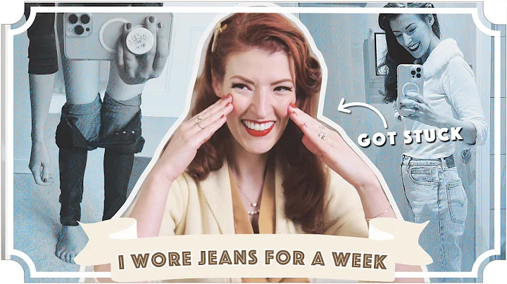 I wore jeans for a week (and got stuck)