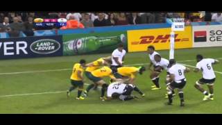 RWC 2015 Australia Vs Fiji Kepu Try