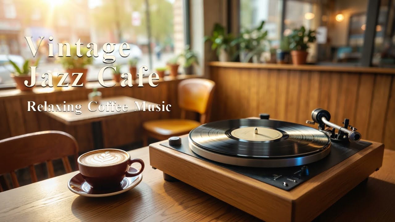 Vintage Jazz Cafe ☕ Relaxing Coffee Shop Jazz Music