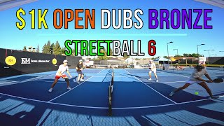 $1k Men’s Open Bronze - Taibl(5.4)/Dagnall(5.2) vs Herrera(5.2)/Kim(4.4) Streetball 6