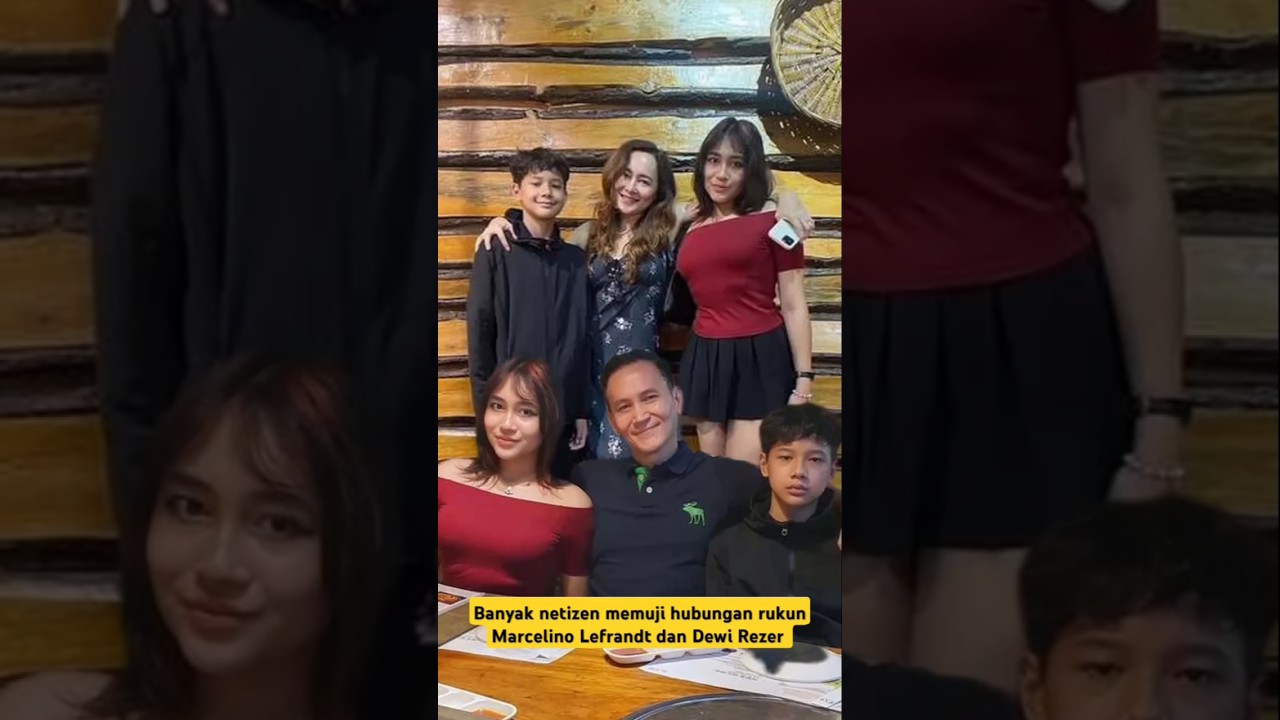Banyak netizen yang memuji hubungan rukun dewi rezer dan Marcelino 