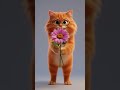 #cat #flower #love