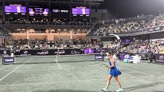 Elise Mertens vs. Varvara Gracheva 4K Court Level (2025 Charleston Open)