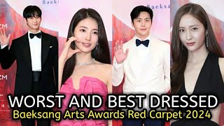 Best and Worst Dressed actors and actresses at the Baeksang Arts Awards Red Carpet 2024