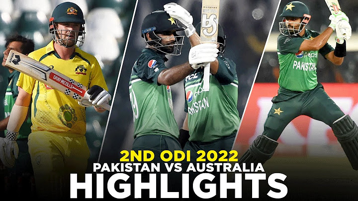 Full Highlights | Pakistan vs Australia | 2nd ODI, 2022 | PCB | MM1K