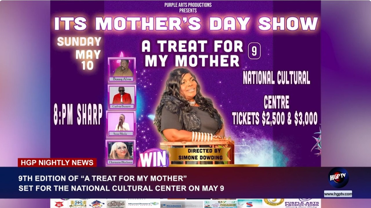 9TH EDITION OF “A TREAT FOR MY MOTHER” SET FOR NATIONAL CUNTURAL CENTER ON MAY 9